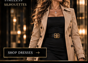 Karen Apparel™ Dresses & Outerwear -- timeless silhouettes